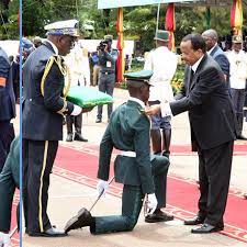 ARMÉE : PAUL BIYA RESPONSABILISE LES NOUVEAUX OFFICIERS À LA VAILLANCE -  Camernews