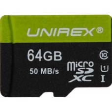 Unirex microSDXC UHS-1 Class 10 - 64GB