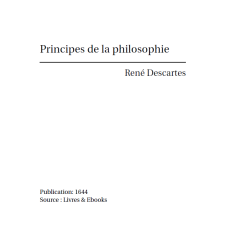 Principes de la philosophie