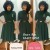 mini robe verte