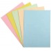 CHEMISE CARTONNEE paquet de 100 couleurs multiples