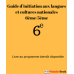 Guide d initiation aux langues et cultures nationales 6eme-5eme