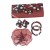 ensemble pochette -  petits  chapeau - boucle et bracelet  