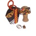 Set Handbag-Foullard Buckle and bracelet