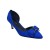  Escarpins De Mode Daim Bleu Avec Noeud Stilettos Hauts Talons Chaussures Femmes Taille 40