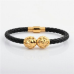  Bracelet Noir Brillant