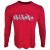 T-shirt Boloboss à longues manches - imprimé - Rouge 