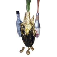 African decoration vase
