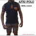 Une combinaison de polo noir africain