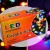 Chaîne de 50 lumières LED multi-couleurs scintillantes