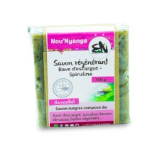 Regenerating Natural Soap Snail Slime And Spirulina 150g