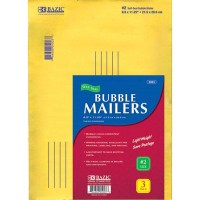 Basic 8.5  X 11.25 Self-Seal Bubble Mailers - 3-Pack