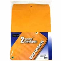  A Homework 12x15 Clasp Envelopes Wrapped-2-pack