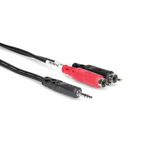 TRS to Dual RCA Stereo Breakout Cable