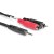 TRS to Dual RCA Stereo Breakout Cable